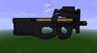 An Assault Gun - P90 - used in shooting and of course in the shooter games - first person perspective FPS shooters games - advanced Minecraft building project - 23