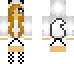 Skin Wolf Ears Girl for Minecraft download Minecraft skins, skins for Minecraft, Minecraft's skins templates new look of character