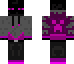 Skin Enderman Char for Minecraft download Minecraft skins, skins for Minecraft, Minecraft's skins templates new look of character