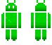 Skin Android robot for Minecraft download Minecraft skins, skins for Minecraft, Minecraft's skins templates new look of character