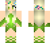 Skin Forest Princess Glamour for Minecraft download Minecraft skins, skins for Minecraft, Minecraft's skins templates new look of character