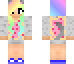 Skin Nyan Cat Girl for Minecraft download Minecraft skins, skins for Minecraft, Minecraft's skins templates new look of character