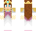 Skin Princess Zelda for Minecraft download Minecraft skins, skins for Minecraft, Minecraft's skins templates new look of character