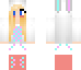 Skin Bunny Girl for Minecraft download Minecraft skins, skins for Minecraft, Minecraft's skins templates new look of character