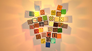 Minecraft super heart of blocks minecraft blocks logo theme - 15